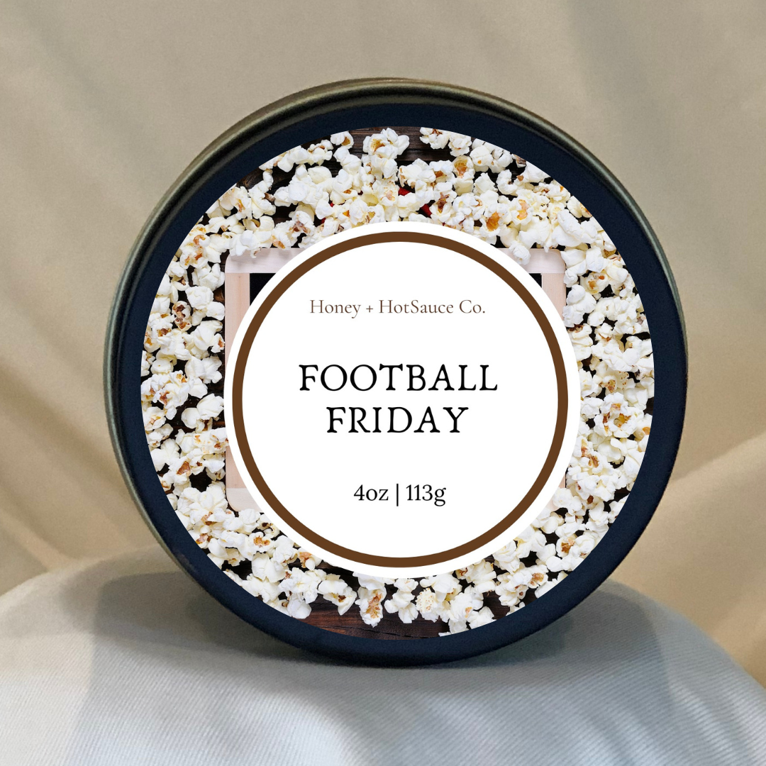 "Football Friday" Scented Candle