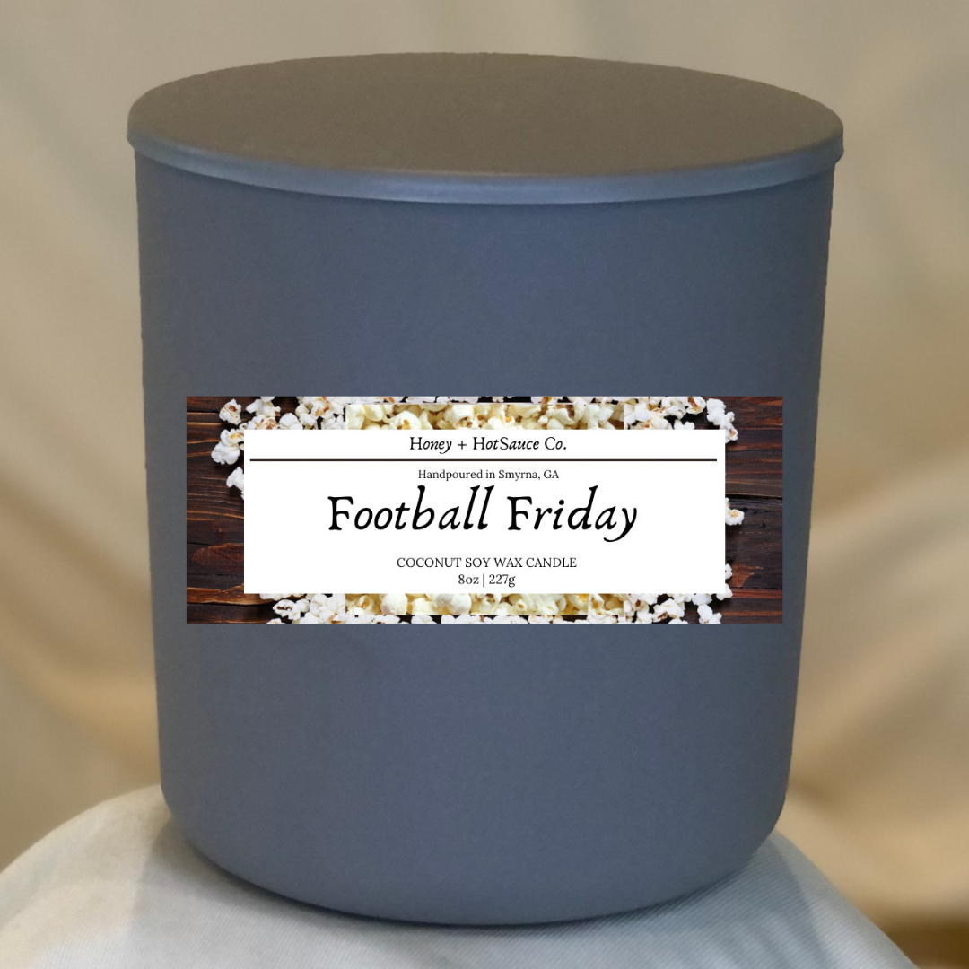 "Football Friday" Scented Candle