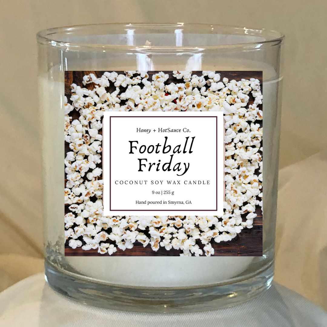 "Football Friday" Scented Candle